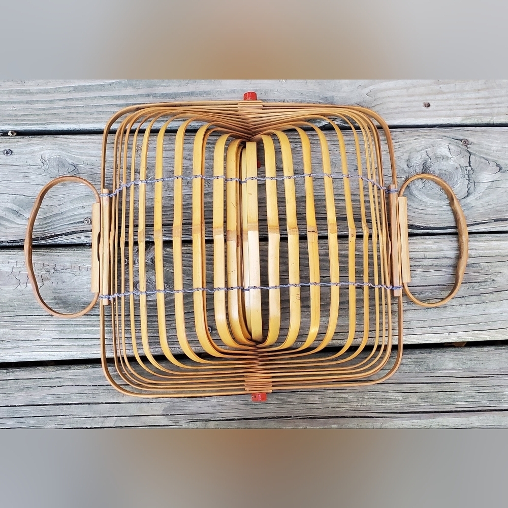 Vintage Made in Japan  Collapsible Cage Purse - Picture 5 of 8